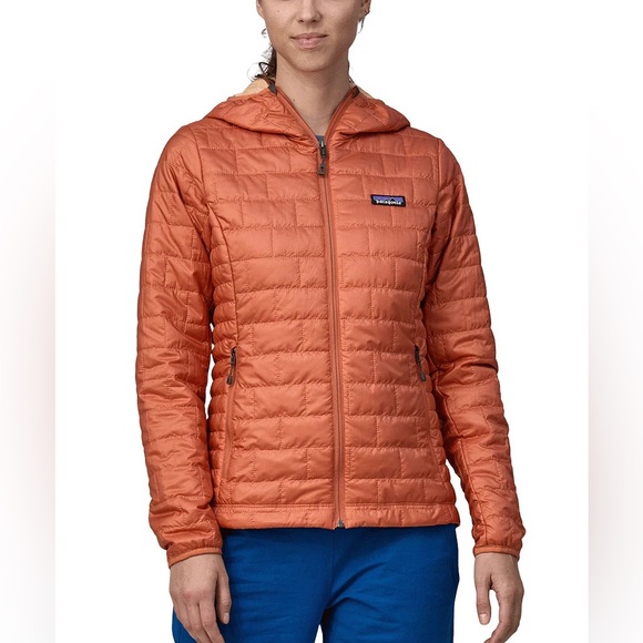 Patagonia Nano Puff Hoody Jacket Women's XL NWT SIENNA CLAY 2024 - Picture 4 of 16